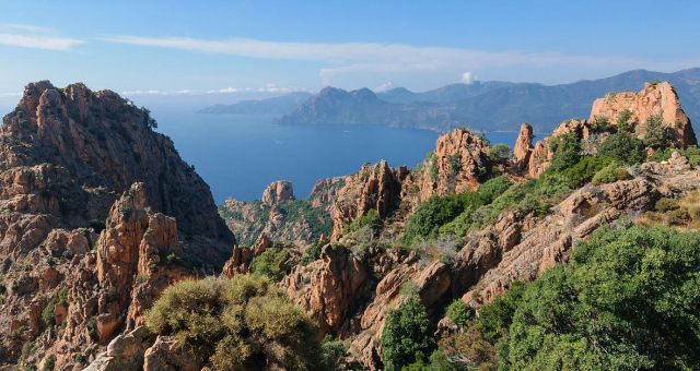 Which rent in Calvi to discover the creeks of Piana?